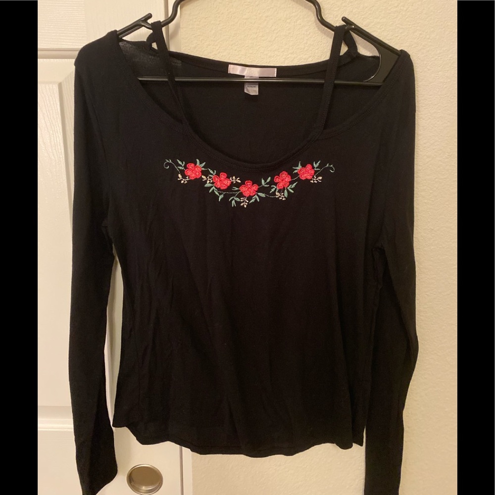 Off the shoulder and spaghetti strap top